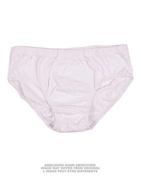 Slip de dotation de l'armée belge en pur coton, stock ancien jamais porté