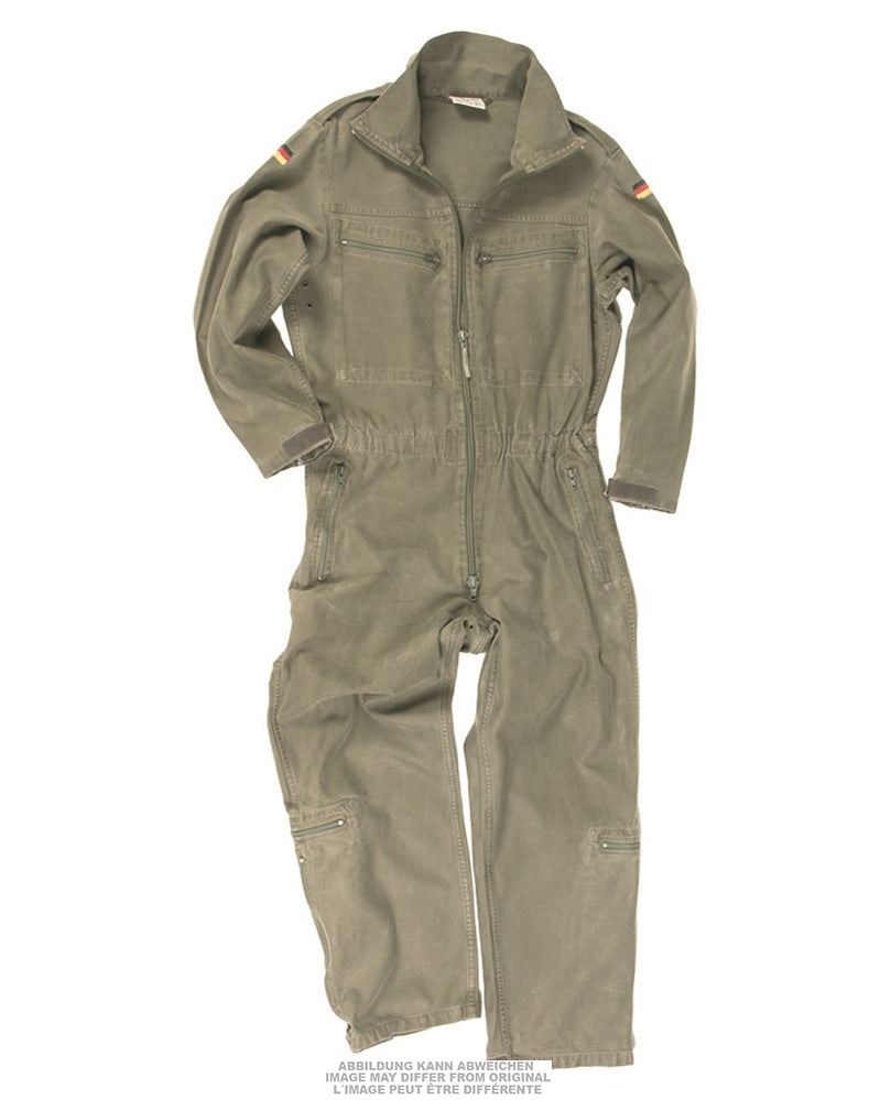 Combinaison de vol Bundeswehr sans doublure, surplus militaire d'occasion