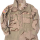 Veste de combat BDU de l'armée américaine en nylon-coton à parts égales