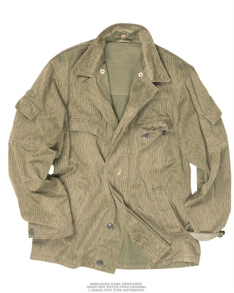 Veste de campagne de l'armée est-allemande en pur coton, surplus d'occasion