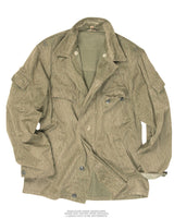 Veste de campagne de l'armée est-allemande en pur coton, surplus d'occasion