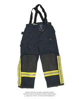 Pantalon à membrane Gore-Tex des pompiers de la Bundeswehr, surplus usagé