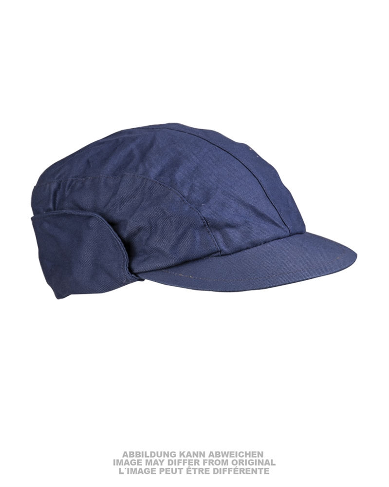 Casquette de travail de la Bundeswehr en pur coton, surplus d'occasion