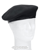 Béret de l'armée de terre allemande en pure laine doublé coton, occasion