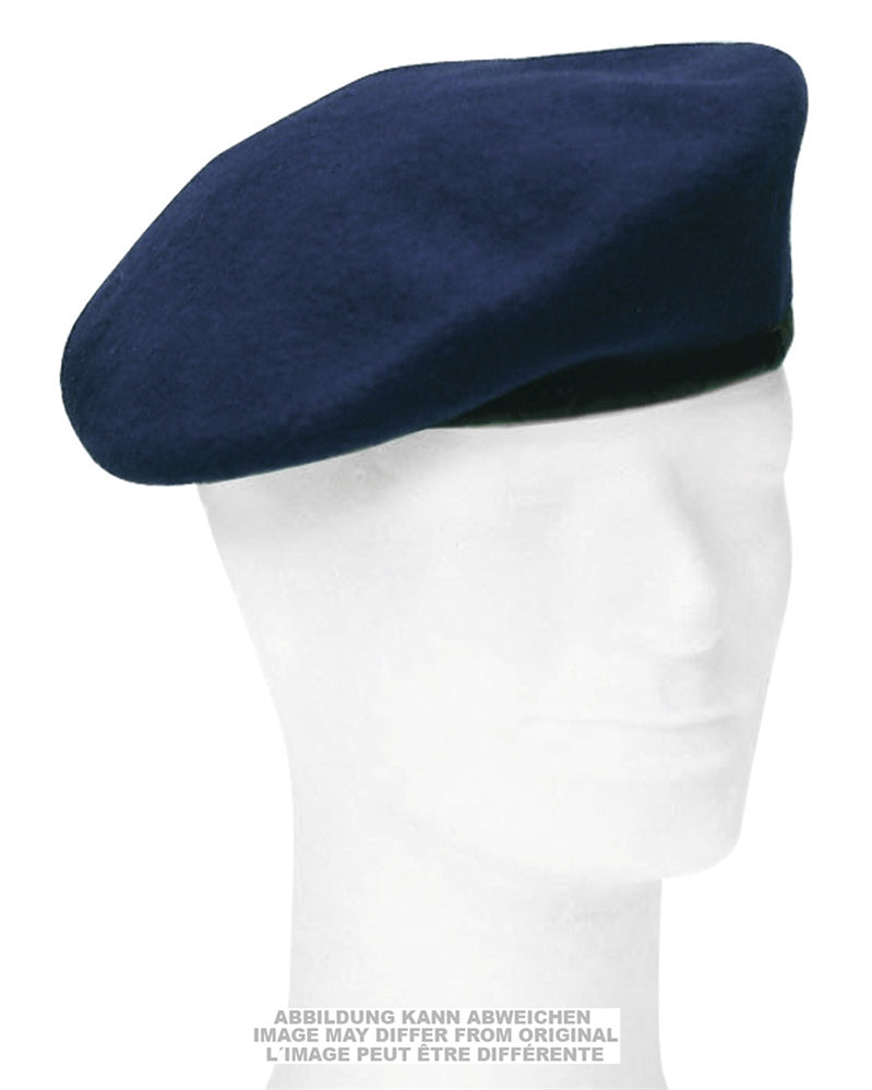 Béret de dotation de la marine allemande en pure laine, surplus usagé
