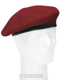 Béret de l'armée de terre allemande en pure laine doublé coton, occasion