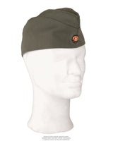 Calot d'officier est-allemand en laine et polyester, stock ancien neuf