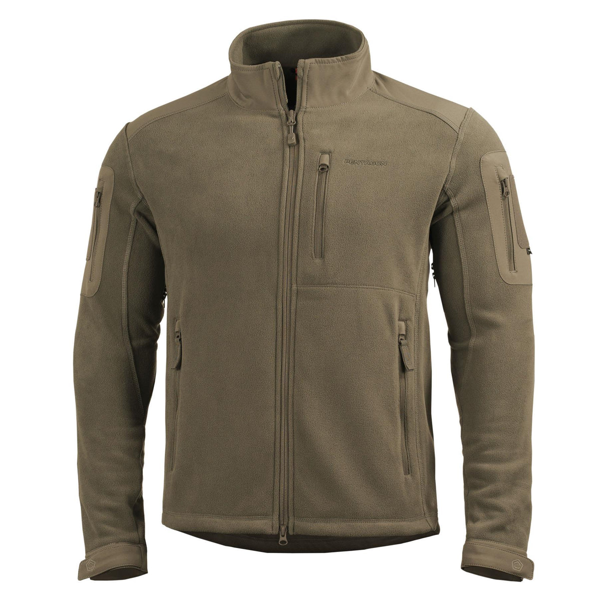 Veste polaire Pentagon Perseus 2.0 300 g/m² YKK renforts softshell coudes et épaules