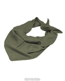 Foulard triangulaire de la Bundeswehr en pur coton, surplus d'occasion