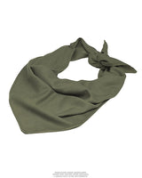Foulard triangulaire de la Bundeswehr en pur coton, surplus d'occasion