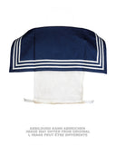 Faux col de chemise de la marine est-allemande, stock ancien jamais porté