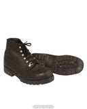 Chaussures de montagne de l'armée suisse à semelle caoutchouc crantée, occasion