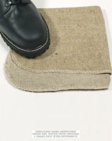 Chiffons de pied de l'armée est-allemande en molleton gratté, occasion
