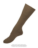 Chaussettes de l'armée italienne en laine et acrylique, stock ancien de dotation