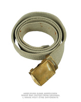 Ceinture de pantalon de l'armée française en sangle, surplus d'occasion