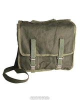 Musette de l'armée polonaise avec bandoulière, stock ancien jamais distribué