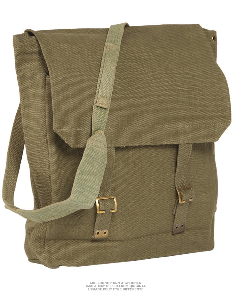 Sac à dos britannique modèle M37 grand format avec brêlage, surplus d'occasion