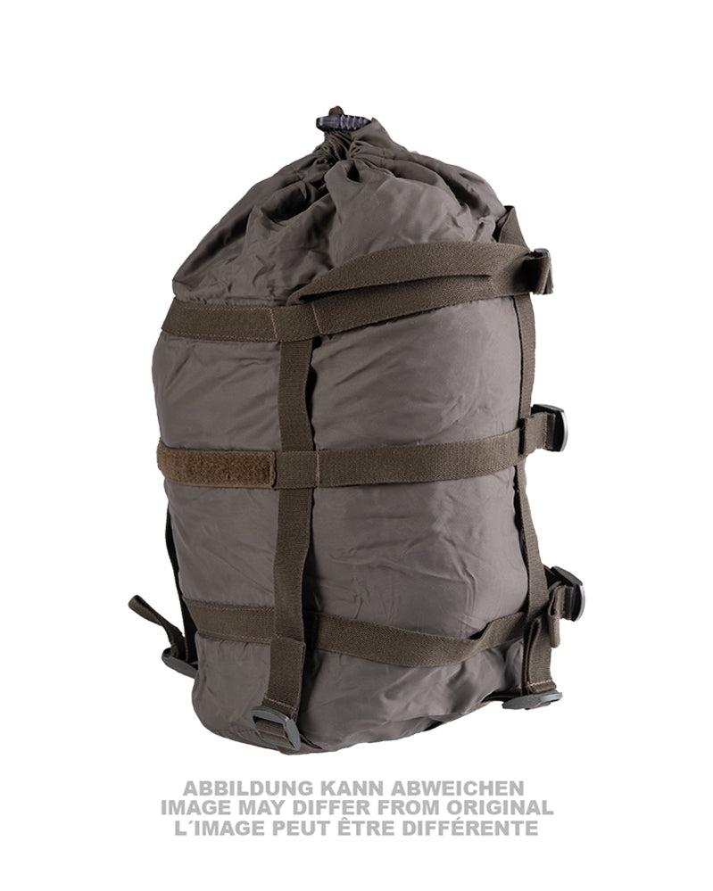 Sac de compression pour duvet tropical Bundeswehr en polyamide enduit