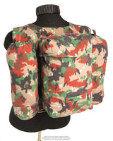 Petit sac à dos suisse M70 en coton 44 x 48 x 10 cm, portage polyester