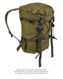 Sac à dos d'un jour de la Bundeswehr en polyamide, surplus d'occasion
