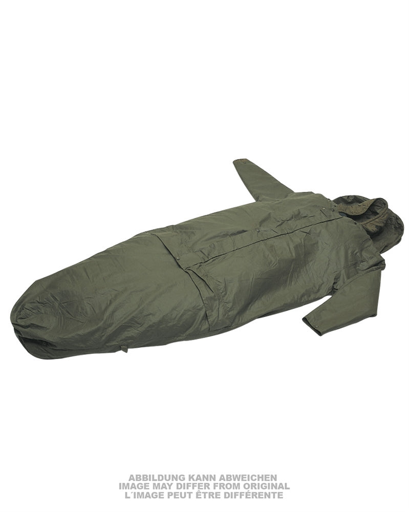 Sac de couchage deux pièces de la Bundeswehr, système modulaire d'occasion