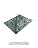 Doublure de poncho type US, couverture matelassée issue d'un stock ancien