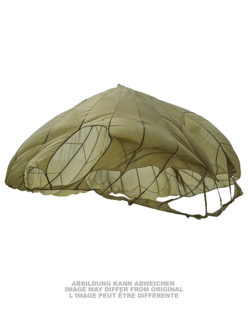Voilure de parachute type US T10 de 61 m² en nylon avec sac de pliage