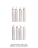 Bougies de veille de l'armée suisse en paraffine, lot de huit, occasion
