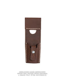 Porte-fourreau de baïonnette modèle 57 en cuir suisse, stock ancien