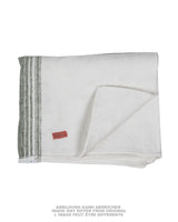Serviette de l'armée est-allemande en coton et viscose, surplus d'occasion
