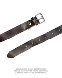 Sangle d'arrimage est-allemande en cuir de 25 mm et 145 cm, occasion