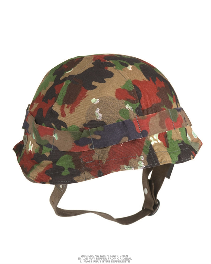 Couvre-casque suisse pour casque modèle M71, surplus militaire d'occasion