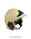 Casque de sapeur-pompier de présentation modèle Magma, coque neutralisée