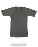 Maillot de corps néerlandais à manches courtes en pur polyester, surplus d'occasion