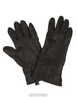 Gants à doigts en cuir de l'armée néerlandaise, surplus militaire d'occasion