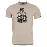 T-shirt Pentagon T-Rex imprimé en coton filé à l'anneau 190 g/m² coupe confort