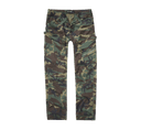 Pantalon Brandit Adven Slim Fit coton extensible assise renforcée six poches et cordon de taille