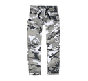 Pantalon Brandit Adven Slim Fit coton extensible assise renforcée six poches et cordon de taille