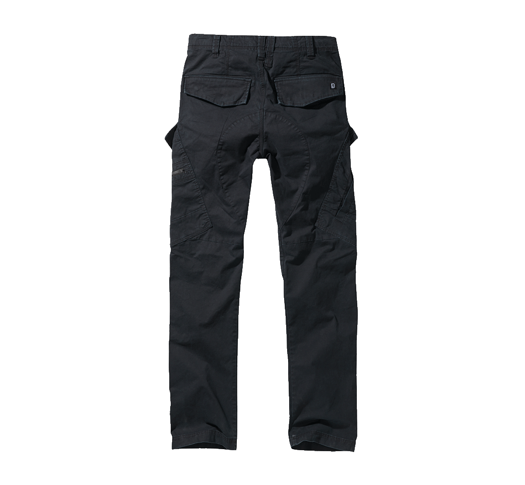 Pantalon Brandit Adven Slim Fit coton extensible assise renforcée six poches et cordon de taille