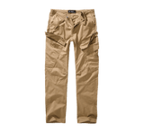 Pantalon Brandit Adven Slim Fit coton extensible assise renforcée six poches et cordon de taille