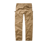 Pantalon Brandit Adven Slim Fit coton extensible assise renforcée six poches et cordon de taille