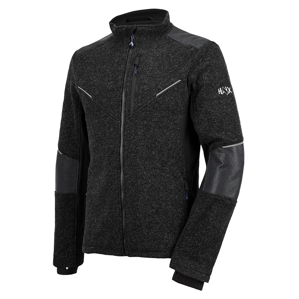 Veste chaude Haix Wool Jacket laine 47 % renforts céramique fermetures YKK 1021 g