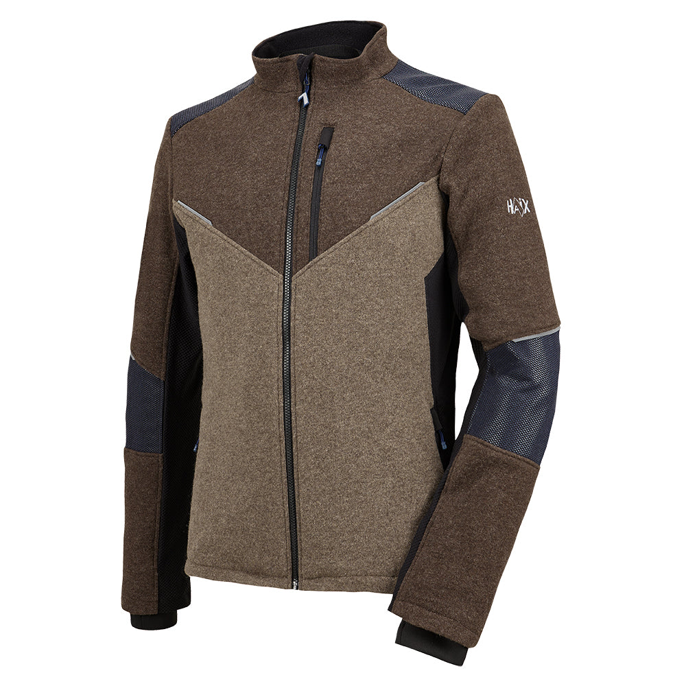 Veste chaude Haix Wool Jacket laine 47 % renforts céramique fermetures YKK 1021 g