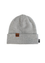 Bonnet Haix BC Beanie laine vierge et polyacrylique écusson cuir bord repliable