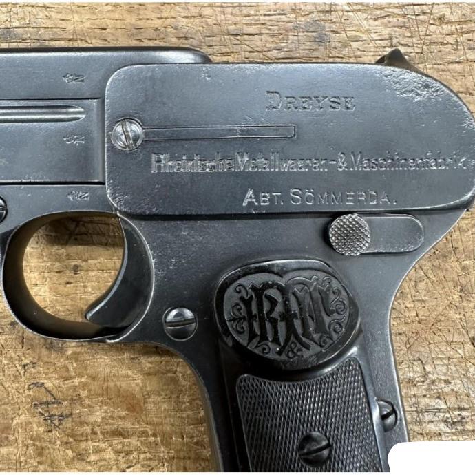 AC Pistolet Dreyse modèle 1907