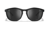 Lunettes de protection Wiley X WX Bravo ANSI Z87.1 verres Captivate miroir noir et gris graphite