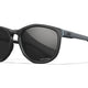Lunettes de protection Wiley X WX Bravo ANSI Z87.1 verres Captivate miroir noir et gris graphite