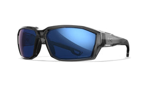Lunettes balistiques Wiley X WX Alpine MIL-PRF-32432A verres polarisés Captivate gris translucide