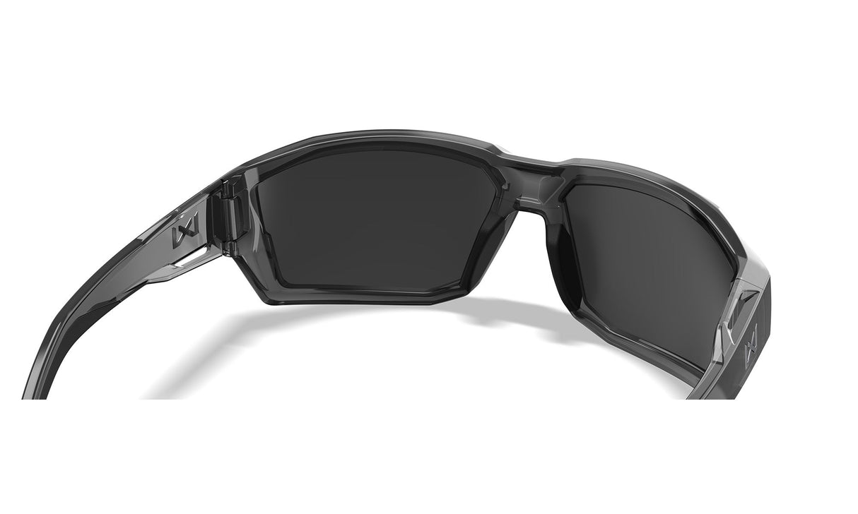 Lunettes balistiques Wiley X WX Alpine MIL-PRF-32432A verres polarisés Captivate gris translucide