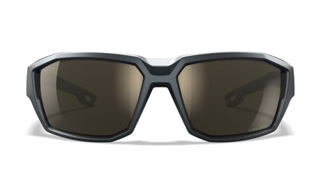 Lunettes balistiques Wiley X WX Alpine MIL-PRF-32432A verres Captivate miroir gris graphite